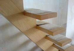 escalier droit fabrication