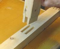 Double tenon