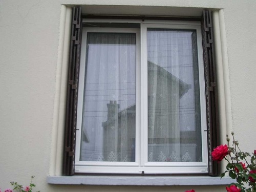 Une fenêtre en PVC